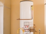 Hot Water Heater in Basement